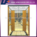 Titanium, Stainless Steel Mirror Residential Elevator Cabin